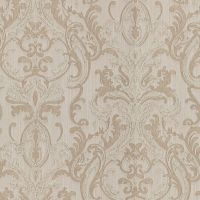Обои Fipar Grand Classic R 28023 Винил на флизелине (1,06*10,05) Бежевый/Коричневый, Дамаск — фото 1, Обои для стен