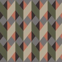 Обои Milassa Geometrica GM5 015 Флизелин (1*10,05) Розовый/Зеленый/Серый, Геометрия — фото 1, Обои для стен