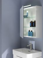 Товар: Зеркальный шкаф Laufen Base 60 4.0275.2.110.261.1 R с подсветкой Белый глянец - фото 6 Зеркальный шкаф Laufen Base 60 4.0275.2.110.261.1 R с подсветкой Белый глянец — фото 6, Зеркальные шкафы в ванную