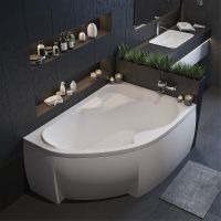 Акриловая ванна Koller Pool Montana 160х105 R без гидромассажа — фото 2, Ванны