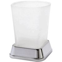 Стакан для зубных щеток WasserKRAFT Amper K-5428 Хром — фото 1, Мыльницы