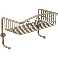 Полка корзина Migliore Complementi 22027 Бронза — фото 1, Полки для ванной и душа