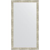 Зеркало Evoform Definite 134х74 в багетной раме - Алюминий 61 мм арт-BY 3300 — фото 1, Зеркала в ванную комнату