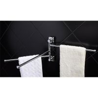 Держатель для полотенец Fixsen Kvadro FX-61302A-3 Хром — фото 2, Полотенцедержатели