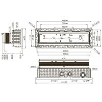 Скрытая часть для смесителя Teska Shine SH1003 G 3/4 — фото 2, Комплектующие для душевого оборудования