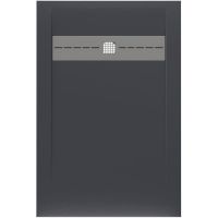Душевой поддон из искусственного камня Allen Brau Infinity 120x80 8.21002-AM Антрацит — фото 1, Душевые поддоны из искусственного камня