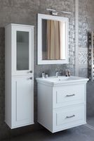 Товар: Шкаф пенал Sanflor Модена 34 L С04613 Белый - фото 2 Шкаф пенал Sanflor Модена 34 L С04613 Белый — фото 2, Пеналы для ванной комнаты