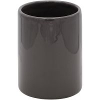 Стакан для зубных щеток Ridder Lidia 2129107 Черный — фото 1, Стаканы для зубных щеток