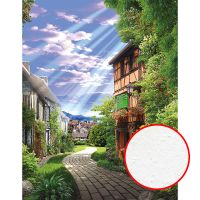 Фреска Ortograf Городской пейзаж 30464 Фактура бархат FX Флизелин (2,1*2,7) Разноцветный, Город/Пейзаж арт-30464 (бархат FX) — фото 1, Фрески