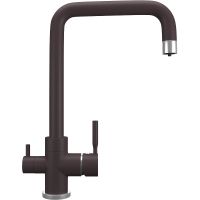 Смеситель для кухни Ulgran Quartz UQ-019-06 Трюфель — фото 1, Смесители