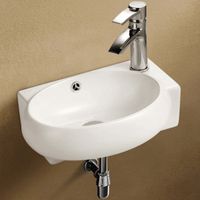 Раковина WeltWasser Aisbach 5011 R 43 10000003875 Белый глянец — фото 1, Мини-раковины