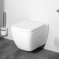 Унитаз AM.PM Gem FlashClean C901701SC подвесной с сиденьем Микролифт — фото 1, Подвесные унитазы