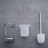 Ершик для унитаза Ростовская Мануфактура Сантехники A7022 Хром — фото 4, Ершики для унитаза