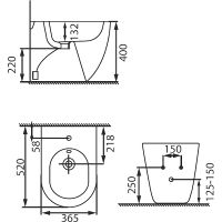 Товар: Унитаз Allen Brau Reality 4.32004.31 приставной Черный матовый без сиденья - фото 6 Унитаз Allen Brau Reality 4.32004.31 приставной Черный матовый без сиденья — фото 6, Приставные унитазы