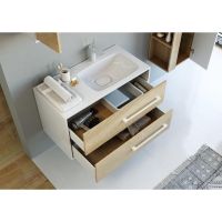 Товар: Тумба под раковину Aqwella 5 Stars Майами 90 Mai.01.09/R Дуб сонома Белая - фото 2 Тумба под раковину Aqwella 5 Stars Майами 90 Mai.01.09/R Дуб сонома Белая — фото 2, Мебель для ванной