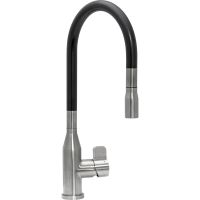 Смеситель для кухни Seaman Eco Venice SSN-1096P-SS (SSN-1096P) Черный — фото 2, Смесители для кухни