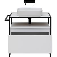 Товар: Тумба под раковину Allen Brau Priority 80 1.31002.WM Белая матовая - фото 10 Тумба под раковину Allen Brau Priority 80 1.31002.WM Белая матовая — фото 10, Тумбы под раковину