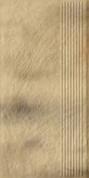 Ступень Ceramika Paradyz Eremite Sand Stopnica Prosta Struktura Mat 30х60 см — фото 4, Ступени и клинкер