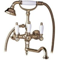 Смеситель для ванны Cezares First VDF FIRST-VDF-02-Bi Бронза — фото 1, Смеситель для ванны