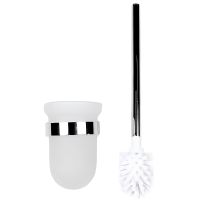 Ершик для унитаза Nofer Santorini 16342.B Хром — фото 2, Ершики для унитаза