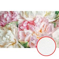 Фреска Ortograf Цветы 5403 Фактура бархат FX Флизелин (1,6*1) Белый/Розовый, Цветы — фото 1, Фрески