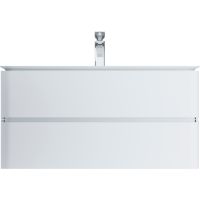 Тумба под раковину AM.PM Sensation 100 M30FHX1002WG подвесная Белая глянцевая — фото 1, Тумбы под раковину