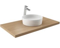 Раковина-чаша Ravak Moon 1 40 XJN01300000 Белая — фото 4, Раковины накладные