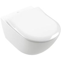 Унитаз Villeroy&Boch Subway 3.0 4670T001 подвесной Альпийский белый без сиденья — фото 2, Подвесные унитазы
