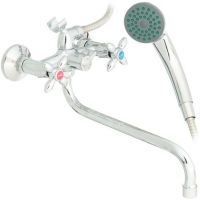 Смеситель для ванны Frap H27 F2227-2 универсальный Хром — фото 1, Смеситель для ванны