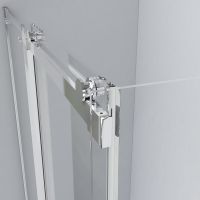 Душевой уголок Vincea Como 140х90 профиль Хром стекло прозрачное арт-VSR-1C9014CL — фото 6, Прямоугольные душевые уголки