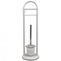 Напольная стойка Ridder Unique 11109401 Белая — фото 1, Стойки - набор держателей