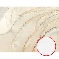 Фреска Ortograf Fluid art 34214 Фактура бархат FX Флизелин (3,5*2,7) Бежевый, Абстракция — фото 1, Фрески