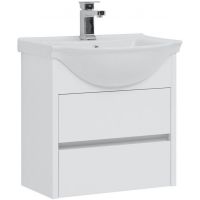 Тумба под раковину Aquanet Сидней 60 243667 подвесная Белая — фото 1, Мебель для ванной