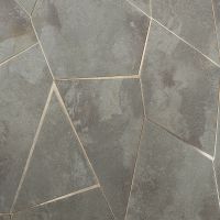 Обои Bernardo Bartalucci Brigida 84264-4 Флизелин (1,06*10,05) Серый, Геометрия/Штукатурка — фото 1, Обои для стен