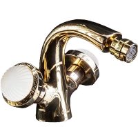 Смеситель для биде Boheme Satine 296-ST Золото — фото 1, Смесители