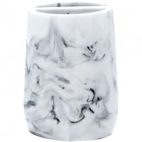 Стакан для зубных щеток Ridder Toscana 2154201 Белый — фото 1, Стаканы для зубных щеток