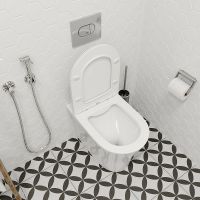 Унитаз Ceruttispa Adige F CT8907 приставной с сиденьем Микролифт — фото 5, Приставные унитазы