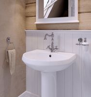 Раковина Santeri Вест 60 1.3111.8.S00.11B.0 Белая — фото 5, Раковины подвесные