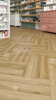 Ламинат Alpine Floor Herringbone 12 Pro  LF106-02 Дуб Эльзас 606х101х12 мм — фото 4, Ламинат