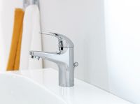 Смеситель для раковины Grohe Baucurve 32805000 Хром — фото 11, Смесители