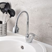 Смеситель для кухни Ростовская Мануфактура Сантехники SL55-016F Хром — фото 5, Смесители