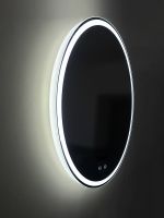 Товар: Зеркало BelBagno 70 SPC-RNG-700-LED-TCH-SND с подсветкой с голосовым управлением и подогревом - фото 5 Зеркало BelBagno 70 SPC-RNG-700-LED-TCH-SND с подсветкой с голосовым управлением и подогревом — фото 5, Зеркала в ванную комнату