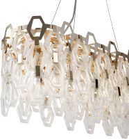 Люстра Maytoni Neoclassic Tissage MOD490PL-10G Прозрачная Золото — фото 2, Люстры