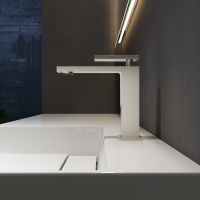 Смеситель для раковины Vincea Dice VBF-2DS1BN Брашированный никель — фото 3, Смесители