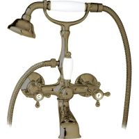 Смеситель для ванны Cezares Golf-VD-02-Bi Бронза — фото 1, Смеситель для ванны