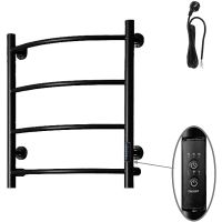 Электрический полотенцесушитель Тругор Пэк сп 5 60х40 Черный — фото 1, Электрические полотенцесушители