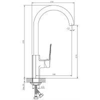 Товар: Смеситель для кухни Koller Pool Grace GR0500 Хром - фото 2 Смеситель для кухни Koller Pool Grace GR0500 Хром — фото 2, Смесители