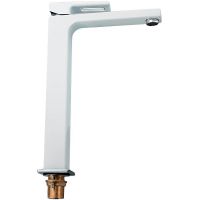 Смеситель для раковины Gappo G17-8 G1017-2 Белый Хром — фото 2, Смесители для раковины