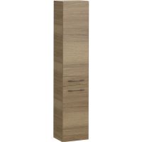 Шкаф пенал Cersanit Lara 30 63417 подвесной Орех — фото 1, Мебель для ванной