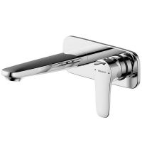 Смеситель для раковины Bravat Source P8173218CP-ENG Хром — фото 1, Смесители для раковины